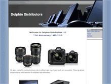 Tablet Screenshot of dolphindistributors.com
